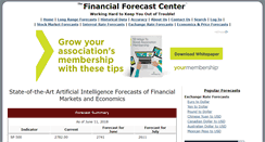 Desktop Screenshot of forecasts.org